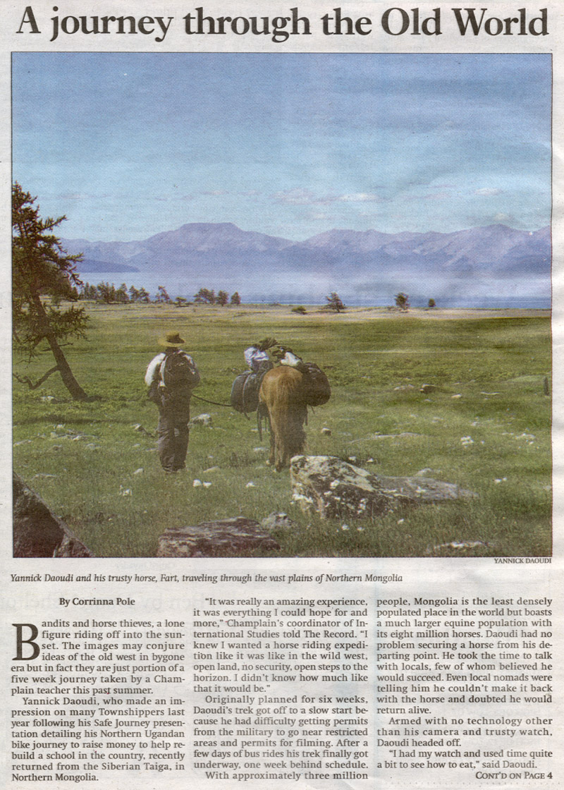 Newspaper Mongolia Project 1